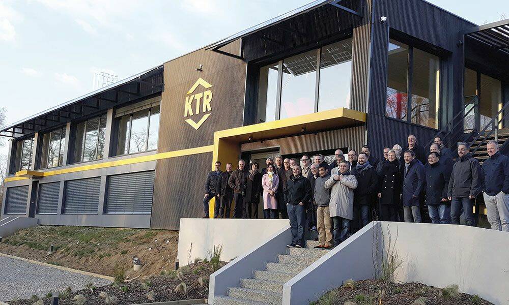 Le site flambant neuf de KTR à Dardilly a connu une rénovation exemplaire sur le plan environnemental. © KTR