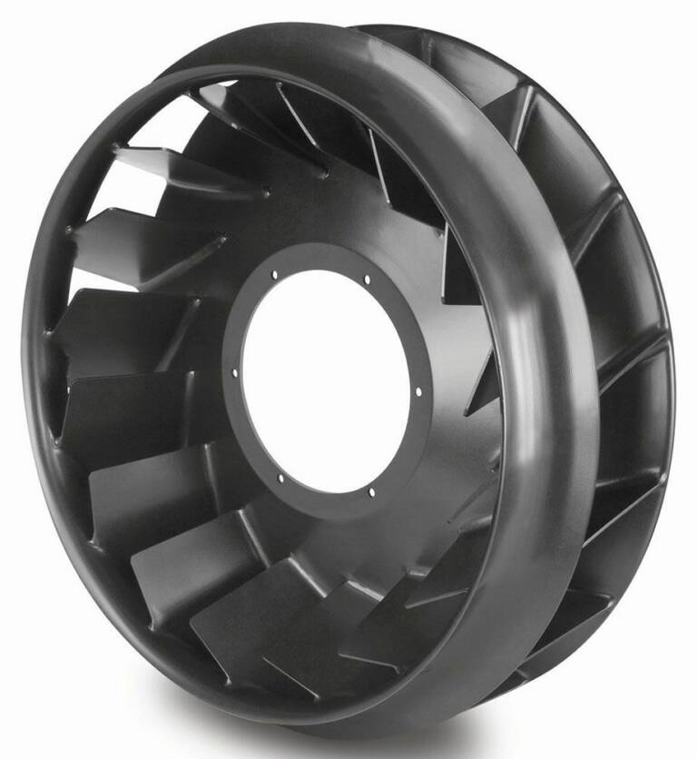 Horton Europe a obtenu un Bronze Award pour le WindMaster Revolution, nouveau concept de ventilateur combinant les caractéristiques des ventilateurs axiaux, radiaux et hélico-centrifuges afin de délivrer un flux d’air à haute pression avec une taille relativement modeste. © Intermat/Horton