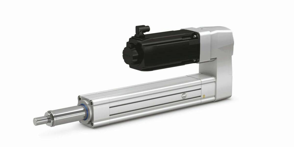 Vérin haute performance avec servo-moteur. © SKF Motion Technology
