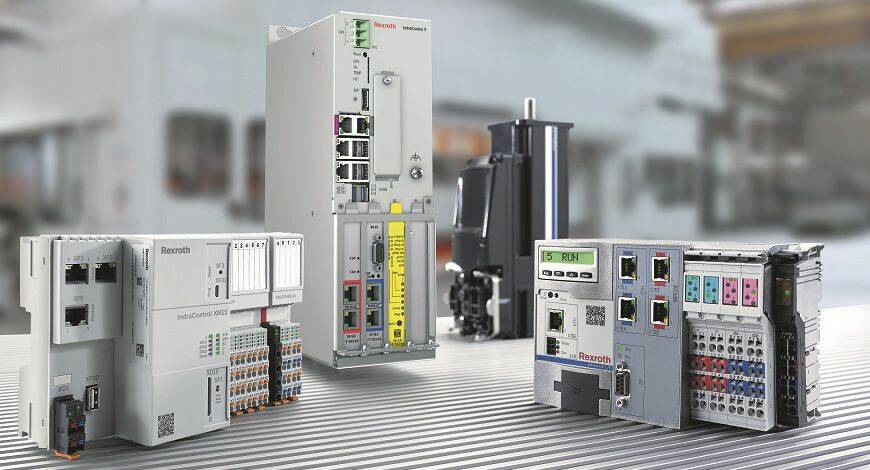 Les composants connectés Rexroth permettent l'enregistrement des paramètres de chaque opération de formage et leur transmission à un système tiers pour assurer une traçabilité totale des pièces. © Bosch Rexroth