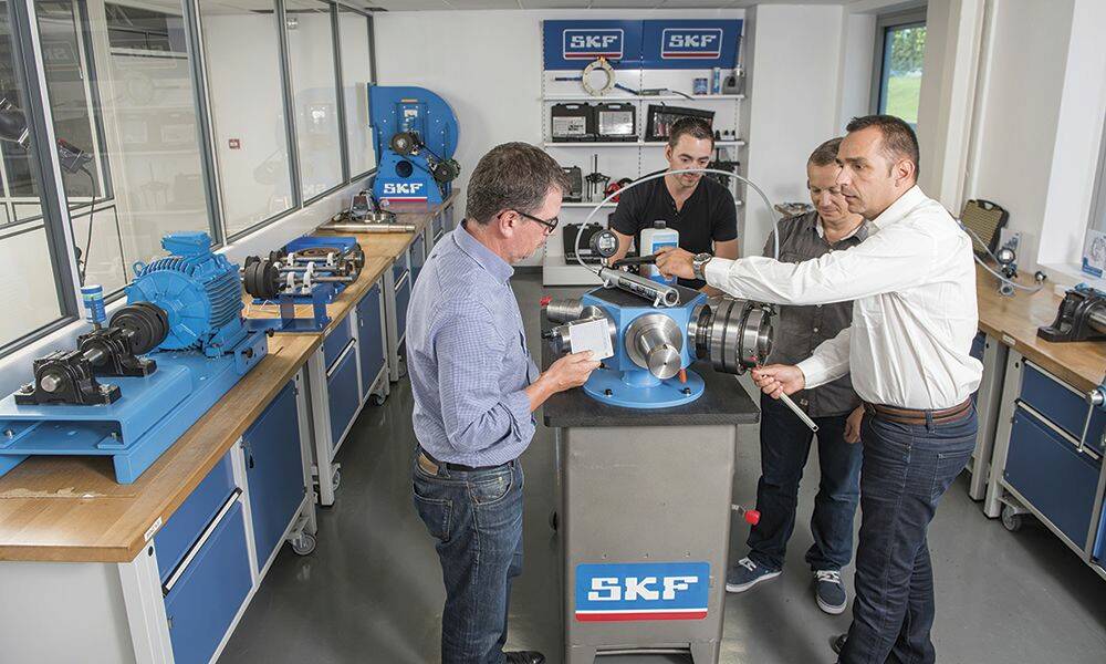 Le centre de formation agréé de la SKF Solution Factory France accueille quelque 550 stagiaires chaque année. © SKF