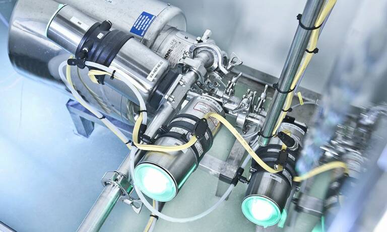 Les vannes à membrane Element se caractérisent par une maintenance aisée et une mise en route sécurisée. © Bürkert Fluid Control Systems