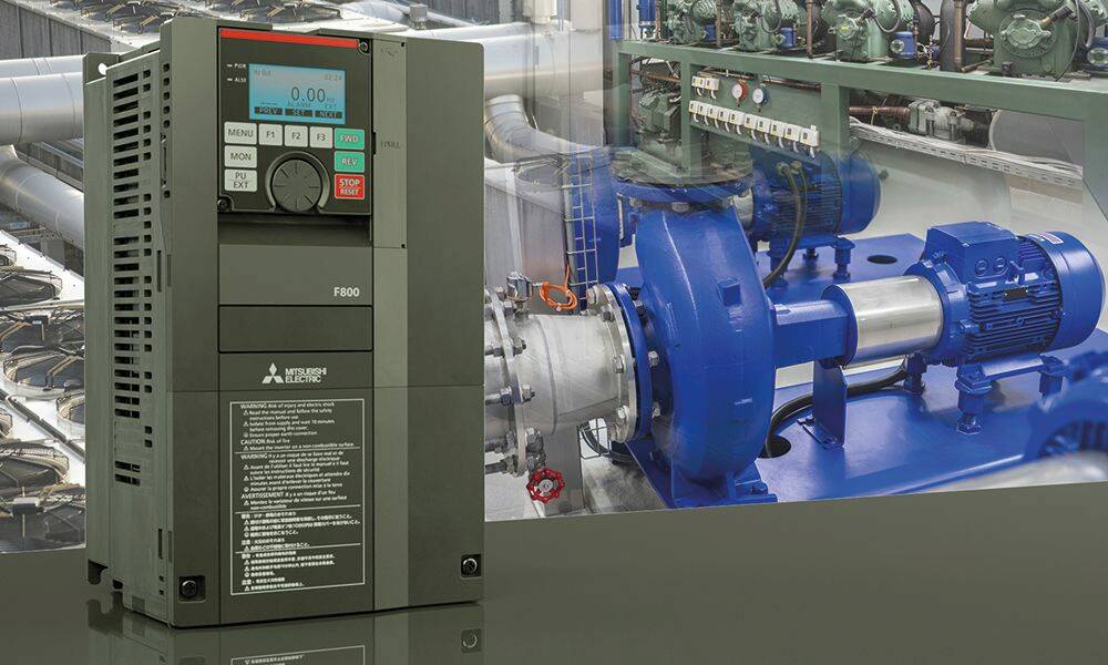 Mitsubishi Electric met l'accent sur la compatibilité étendue sur les protocoles de communication, aussi bien en horizontal qu’en vertical, de ses variateurs.
© Mitsubichi Electric