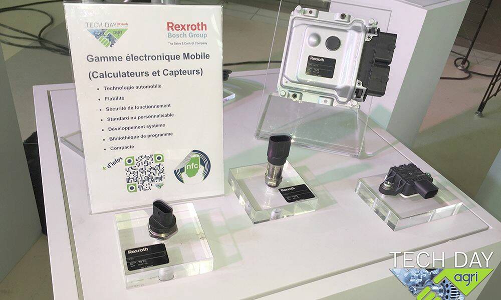 En complémentarité avec les composants stricto sensu, Bosch Rexroth a mis au point une offre électronique dédiée aux applications mobiles. © Bosch Rexroth