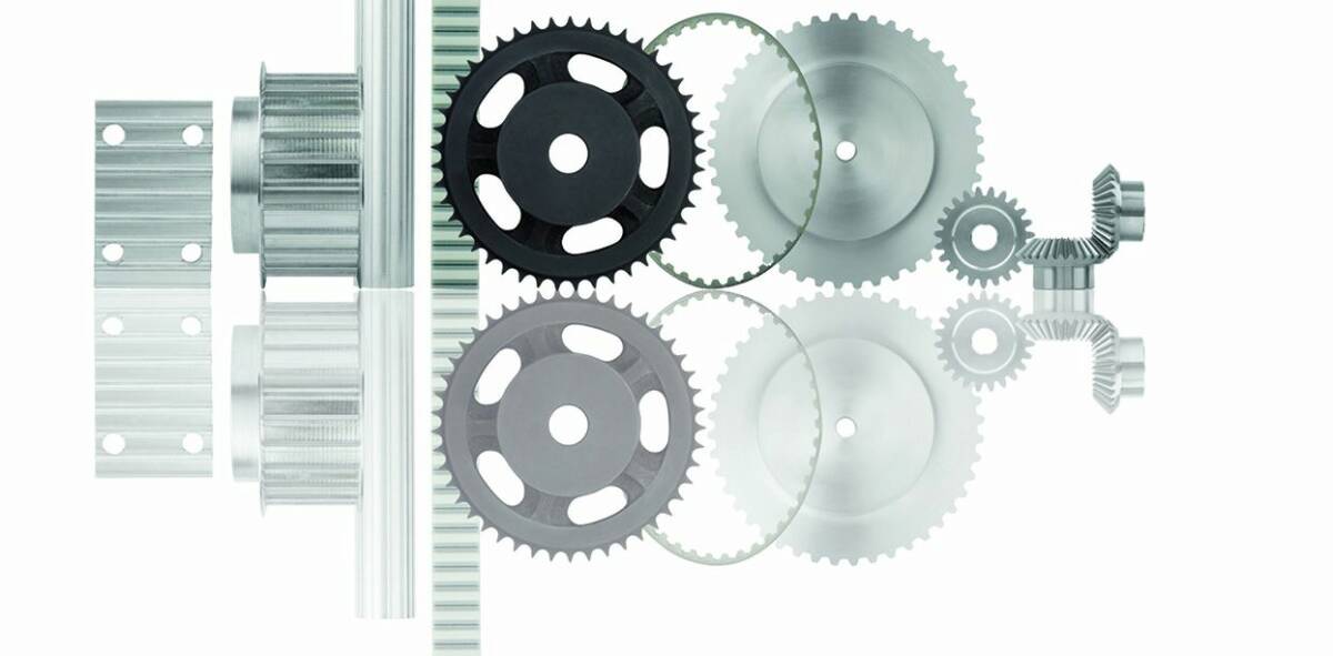 Pour chaque transmission par chaîne ou courroie, il est important de concevoir des solutions adaptées. © Norelem