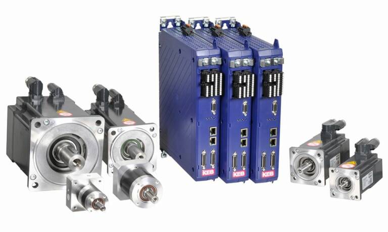 La nouvelle gamme de variateurs S6 de KEB, qui sera présentée en avant-première sur la salon CFIA, permet une communication en temps réel avec la partie commande sur la base de protocoles CAN-Open et Ethercat natifs.
© Keb