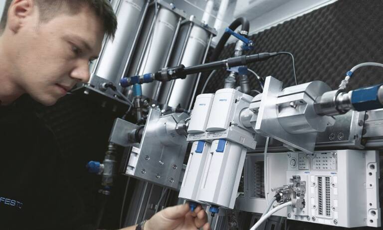 Le type de filtration à privilégier dépend de l’application. © Festo