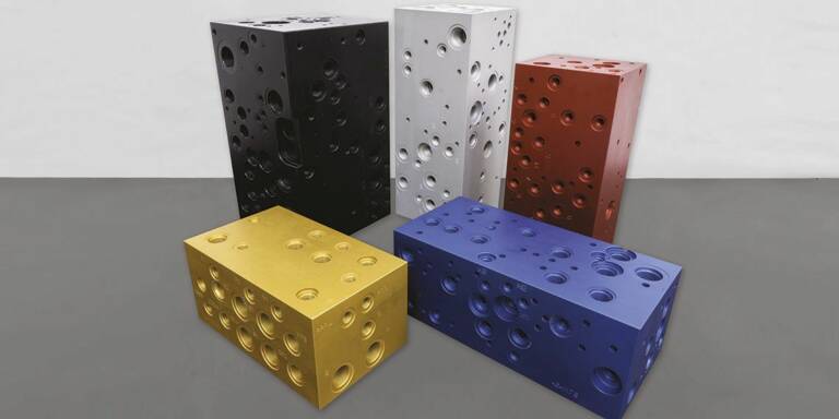 Des blocs forés sur mesure © Eurofluid