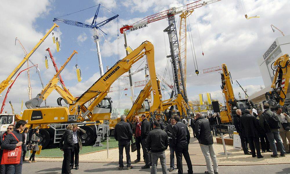 Une des particularités d’Intermat est d’offrir une aire de démonstration extérieure aux exposants.© Comexposium/Intermat