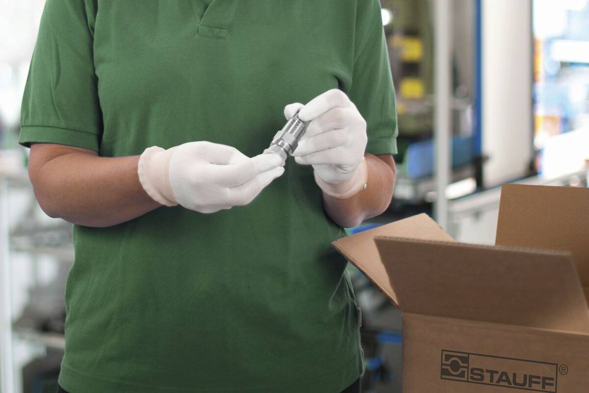 Les raccords rapides tels que ceux-ci seront, à l’avenir, commercialisés sous la marque Stauff. © Walter Stauffenberg GmbH & Co. KG
