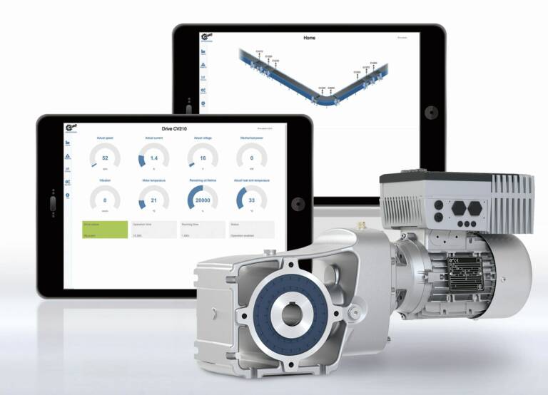 Surveillance d´état pour la maintenance prédictive : l´approche de Nord Drivesystems, basée sur les systèmes d’entraînement, améliore la sécurité et l´efficacité opérationnelles des machines et des usines. © Nord Drivesystems
