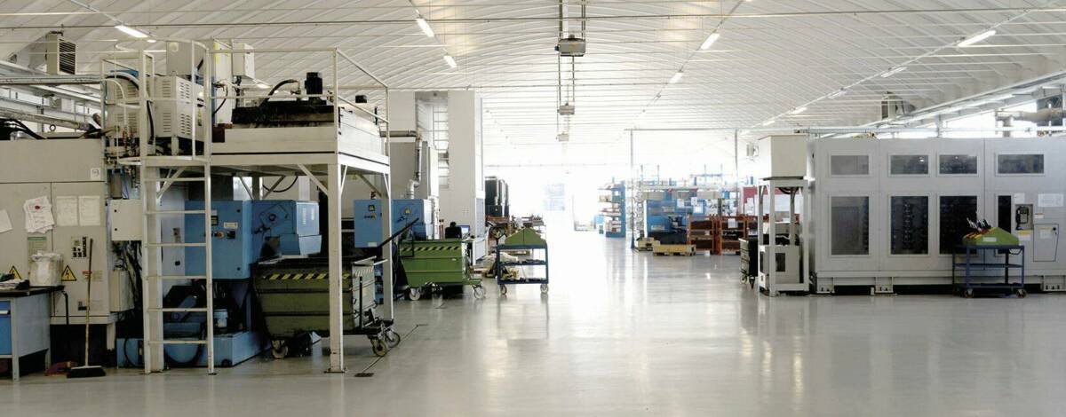 La PME italienne soigne son site de production près de Modène, avec un nettoyage des sols deux fois par jour.&nbsp;© Eurofluid
