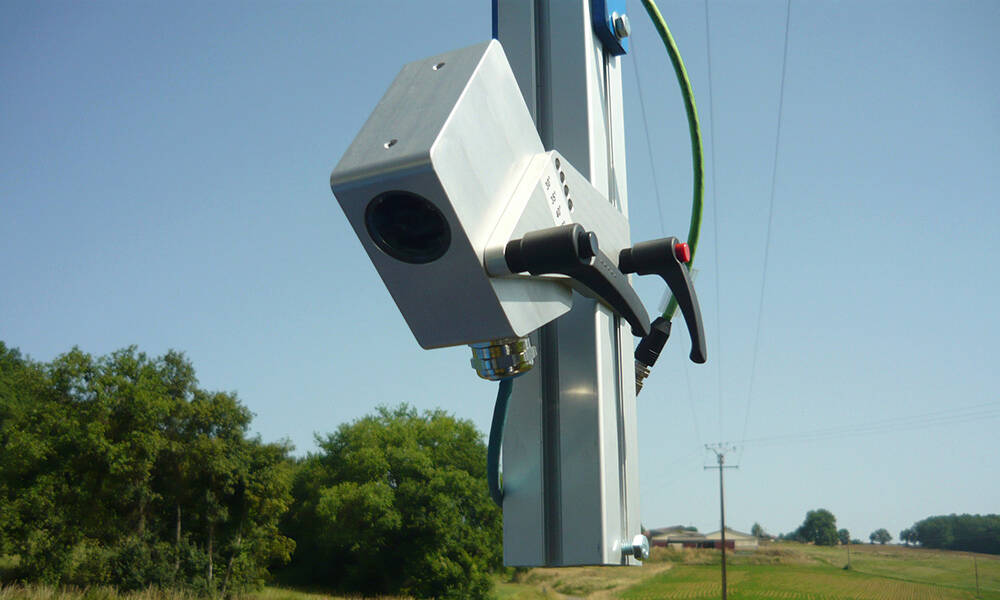 Caméra Weeder pilot utilisée dans le cadre d’exploitations agricoles. (crédit : HKTC)
