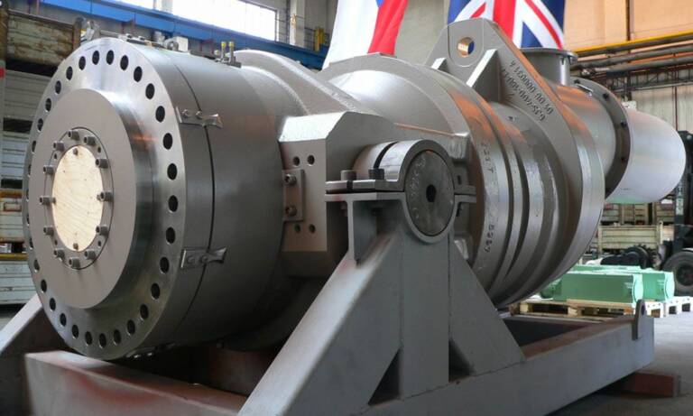 5. La boîte de transmission SeaGen est équipée de neuf types de roulements NKE.&nbsp;© NKE Energie
