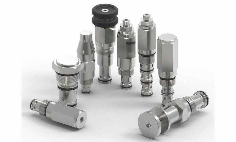 La conception des valves à deux étages d'Eaton, constitue une alternative plus efficace aux valves restrictives.&nbsp;© Eaton Hydraulics
