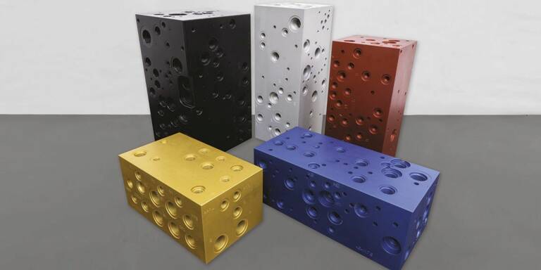 Des blocs forés sur mesure&nbsp;© Eurofluid
