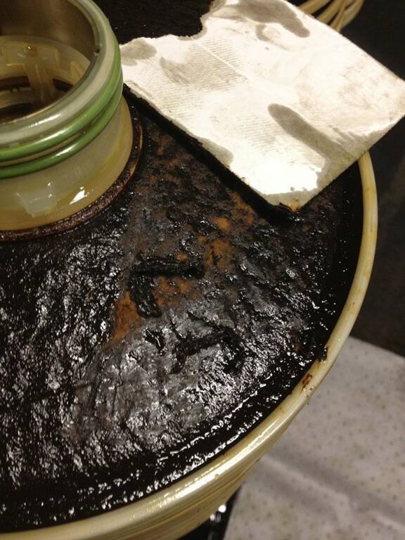 2. Varnish sur l’élément filtrant
