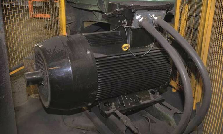 Moteur Dyneo et malaxeur. © Nidec Leroy Somer

