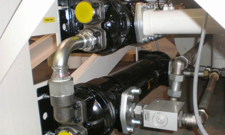 4. Echangeur thermique tubulaire BNZ dans un compresseur à vis d’Aerzen Niederlande B.V. © R+L Hydraulics
