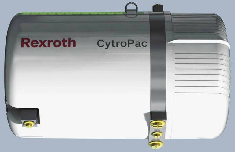 Centrale hydraulique CytroPac (jusqu’à 4 kW de puissance).© Bosch Rexroth

