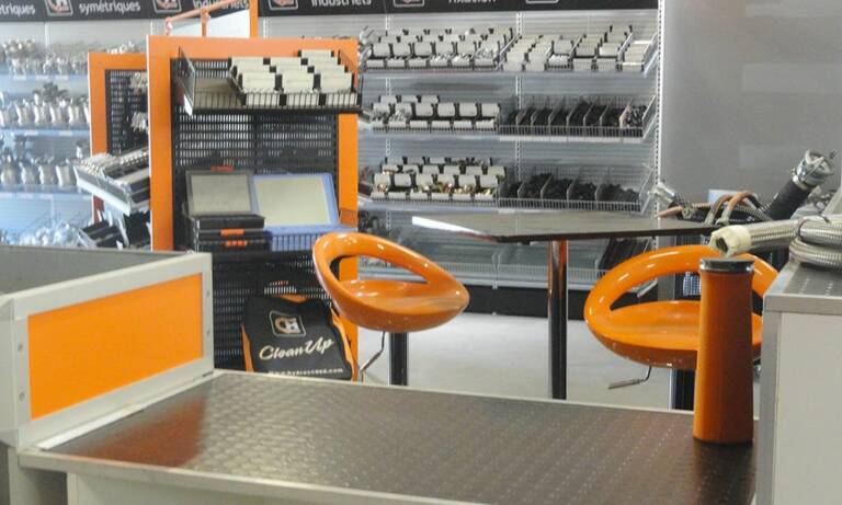 Exemple de boutique Hydroscand (Le Havre). © Hydroscand
