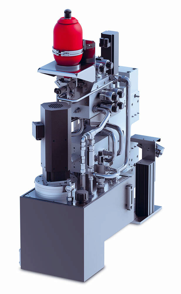 La gamme KineSys proposée par Hydac comprend des moteurs à induction à cage d'écureuil et des moteurs synchrones à aimants permanents pour les applications servo. © Hydac
