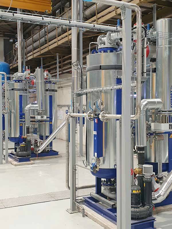 Le minéralier produit désormais un air comprimé de process sec à 40 bars&nbsp;
en réduisant sa facture énergétique.&nbsp;© Beko Technologies
